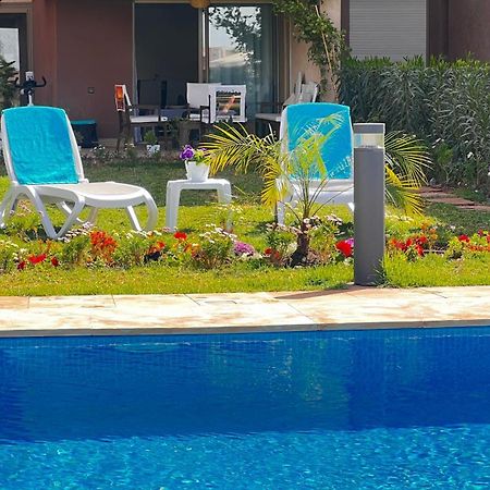 Appartement De Luxe Avec Jardin Vue Sur La Piscine Golf Securise 24H Sur 24 A 5 Minutes De L Aeroport Marrakesh Luaran gambar