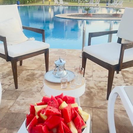 Appartement De Luxe Avec Jardin Vue Sur La Piscine Golf Securise 24H Sur 24 A 5 Minutes De L Aeroport Marrakesh Luaran gambar